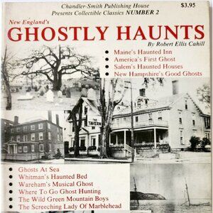1983 Ghostly Haunts Vintage PB 3rd Edition New England Ghost History C98